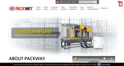 Desktop Screenshot of packway.com